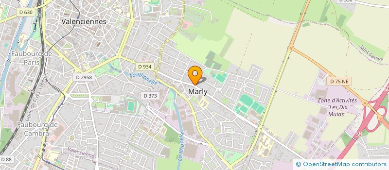 localisation de l'entreprise MONSIEUR CHRISTOPHE PETIT  MARLY