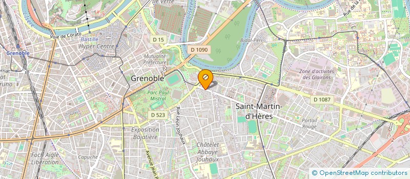 localisation de l'entreprise MONSIEUR CHRISTOPHE PETITCLERC à GRENOBLE