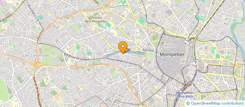 localisation de l'entreprise MONSIEUR CHRISTOPHE PETRAUD  MONTPELLIER