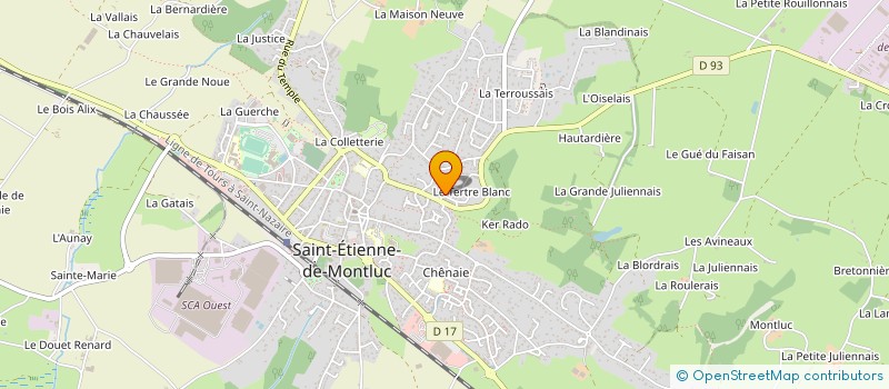 localisation de l'entreprise MONSIEUR CHRISTOPHE PETROZZANI à SAINT-ETIENNE-DE-MONTLUC