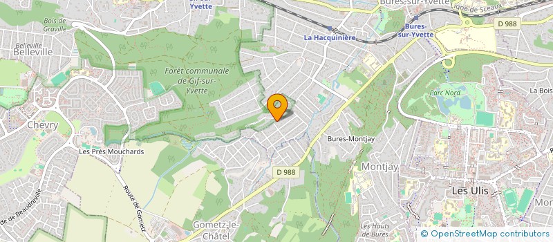 localisation de l'entreprise MONSIEUR CHRISTOPHE PEUS à BURES-SUR-YVETTE