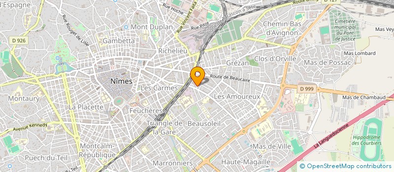 localisation de l'entreprise MONSIEUR CHRISTOPHE PEYTAVIN à NIMES