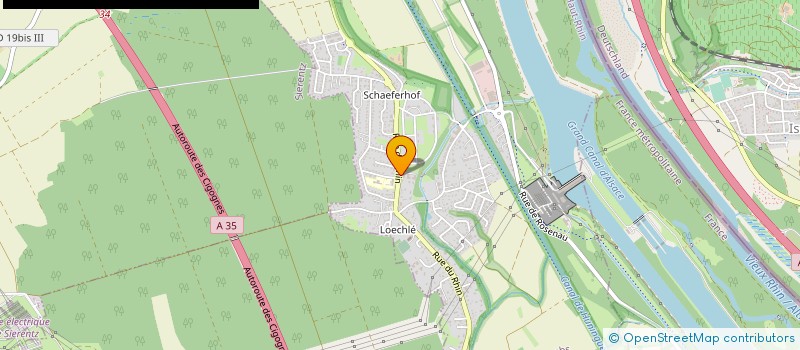 localisation de l'entreprise MONSIEUR CHRISTOPHE PFIFFER  KSTLACH