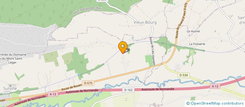 localisation de l'entreprise MONSIEUR CHRISTOPHE PHILIPPE  SURVILLE