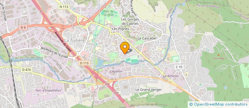localisation de l'entreprise MONSIEUR CHRISTOPHE PHILIPPON à VITROLLES