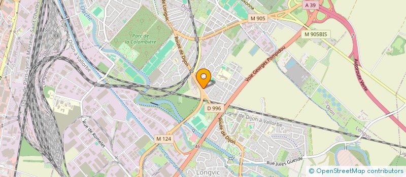 localisation de l'entreprise MONSIEUR CHRISTOPHE PHILIPPOT  LONGVIC