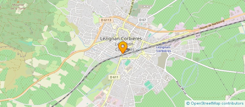 localisation de l'entreprise MONSIEUR CHRISTOPHE PIANTA  LEZIGNAN-CORBIERES