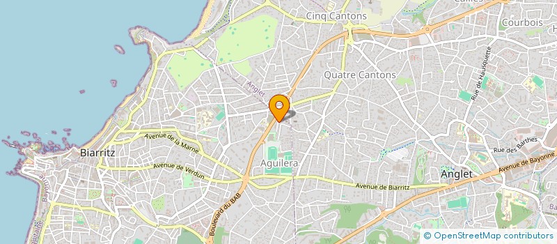 localisation de l'entreprise MONSIEUR CHRISTOPHE PIARRESTEGUY à BIARRITZ