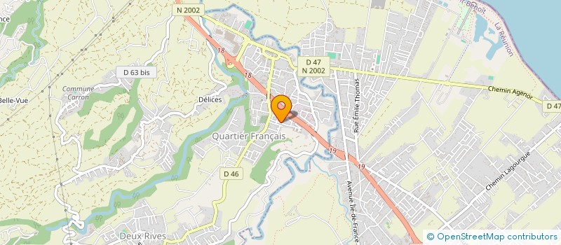 localisation de l'entreprise MONSIEUR CHRISTOPHE PICARD  SAINTE-SUZANNE