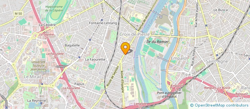 localisation de l'entreprise MONSIEUR CHRISTOPHE PICHAUD à TOULOUSE