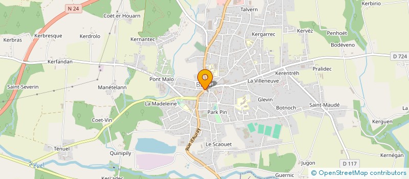 localisation de l'entreprise MONSIEUR CHRISTOPHE PICHON  BAUD