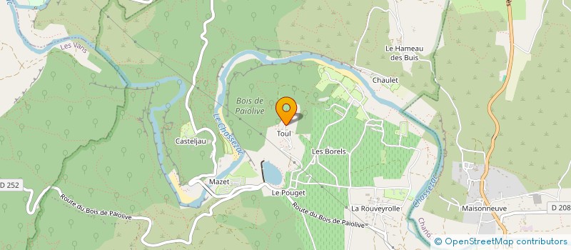 localisation de l'entreprise MONSIEUR CHRISTOPHE PICHON  BERRIAS-ET-CASTELJAU