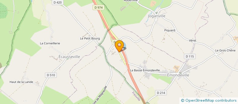 localisation de l'entreprise MONSIEUR CHRISTOPHE PICQUENOT  EMONDEVILLE