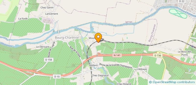 localisation de l'entreprise MONSIEUR CHRISTOPHE PIERRE  REPARSAC