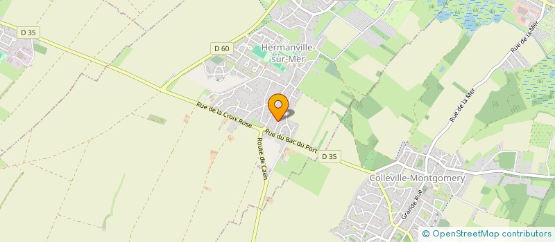 localisation de l'entreprise MONSIEUR CHRISTOPHE PIERRE  HERMANVILLE-SUR-MER