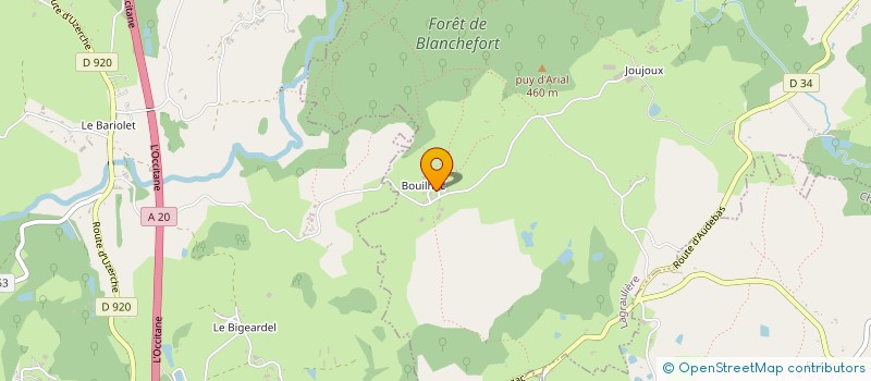 localisation de l'entreprise MONSIEUR CHRISTOPHE PIERREFITTE  LAGRAULIERE