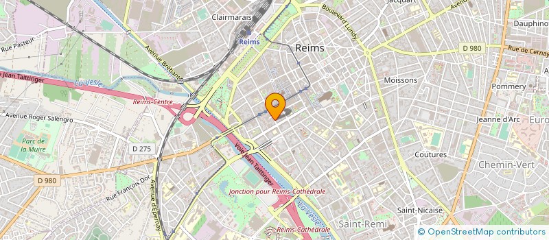 localisation de l'entreprise MONSIEUR CHRISTOPHE PIERRET  REIMS