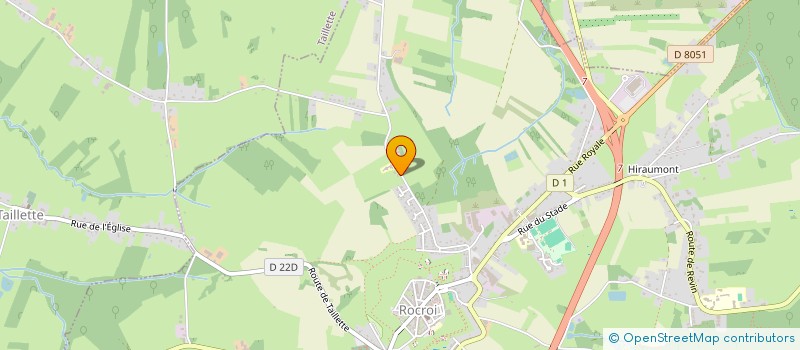 localisation de l'entreprise MONSIEUR CHRISTOPHE PIERROT  ROCROI