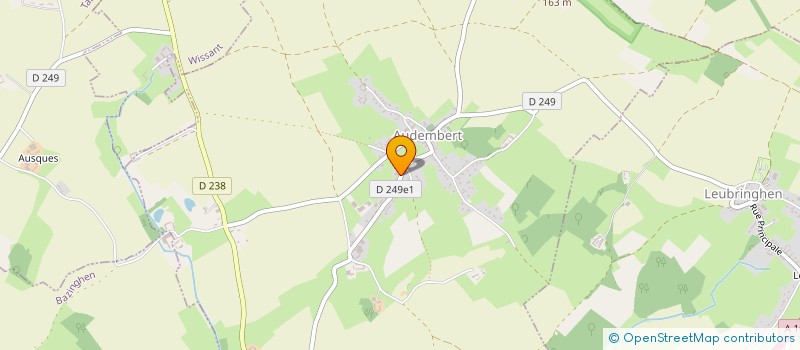 localisation de l'entreprise MONSIEUR CHRISTOPHE PIERRU  AUDEMBERT