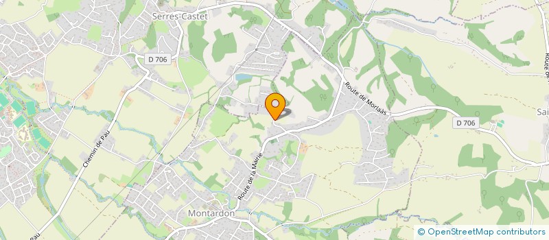 localisation de l'entreprise MONSIEUR CHRISTOPHE PIEUX  SERRES-CASTET