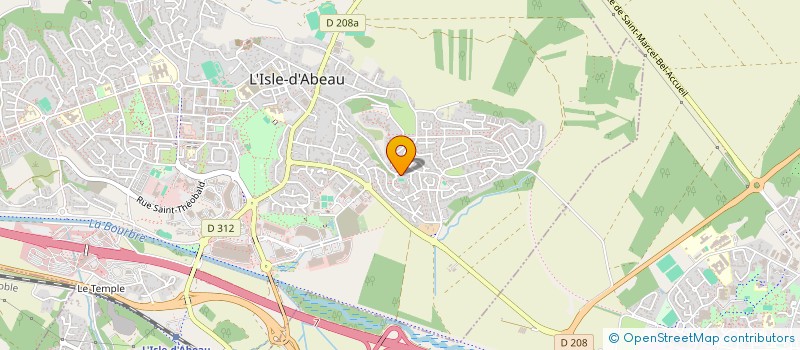 localisation de l'entreprise MONSIEUR CHRISTOPHE PIGEOT à L'ISLE-D'ABEAU