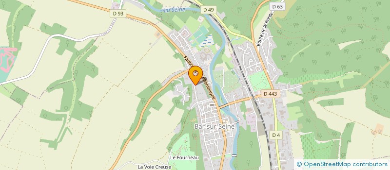localisation de l'entreprise MONSIEUR CHRISTOPHE PIGNARD à BAR-SUR-SEINE