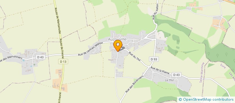 localisation de l'entreprise MONSIEUR CHRISTOPHE PIGNE  AUZOUVILLE-SUR-RY