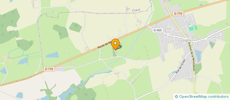 localisation de l'entreprise MONSIEUR CHRISTOPHE PIGNOT  BEAULON