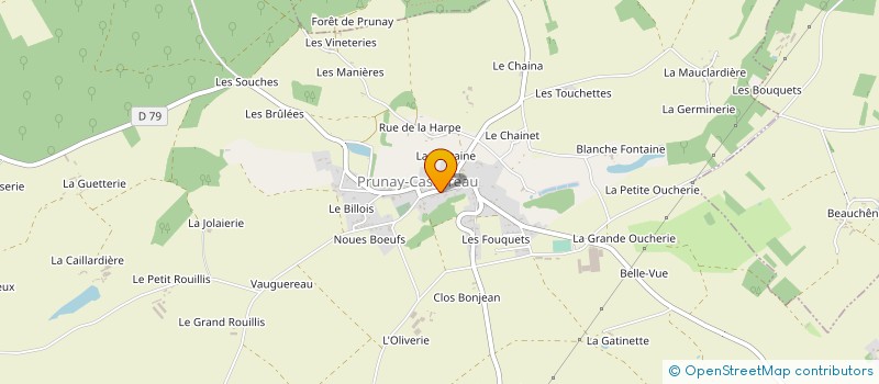 localisation de l'entreprise MONSIEUR CHRISTOPHE PILON à PRUNAY-CASSEREAU
