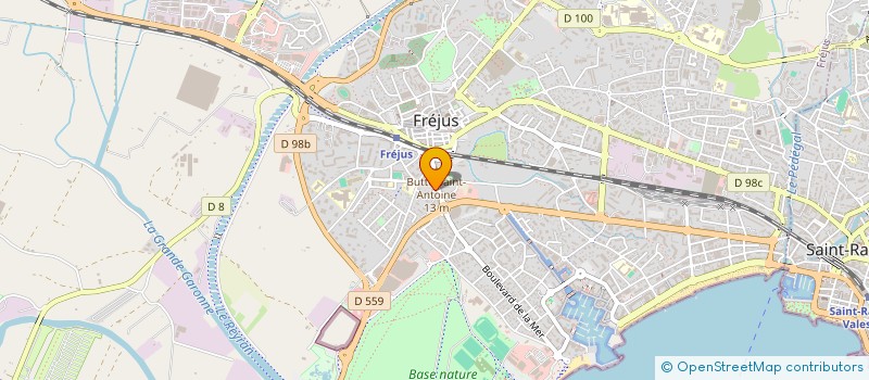 localisation de l'entreprise MONSIEUR CHRISTOPHE PINAULT à FREJUS