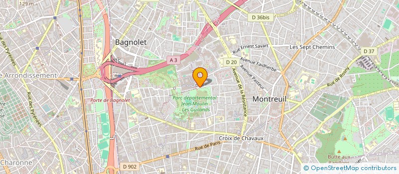 localisation de l'entreprise MONSIEUR CHRISTOPHE PINTON à MONTREUIL