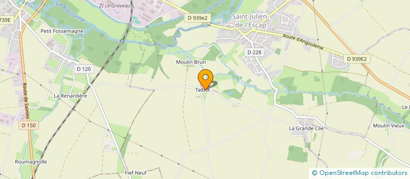 localisation de l'entreprise MONSIEUR CHRISTOPHE PION  SAINT-JULIEN-DE-L'ESCAP