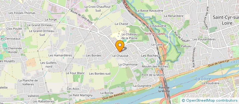 localisation de l'entreprise MONSIEUR CHRISTOPHE PIOT  MONTLOUIS-SUR-LOIRE