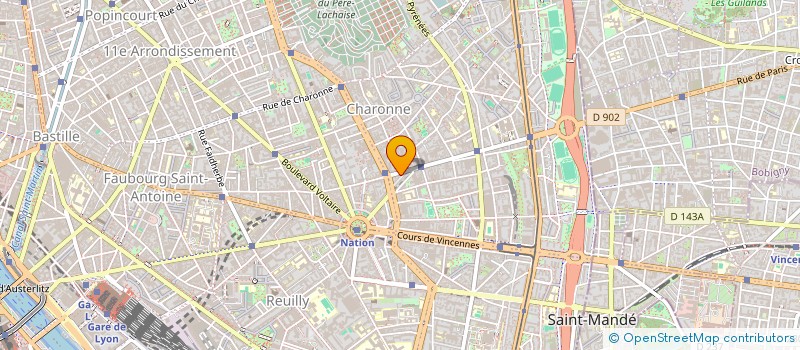 localisation de l'entreprise MONSIEUR CHRISTOPHE PIRES MEIRIES  PARIS