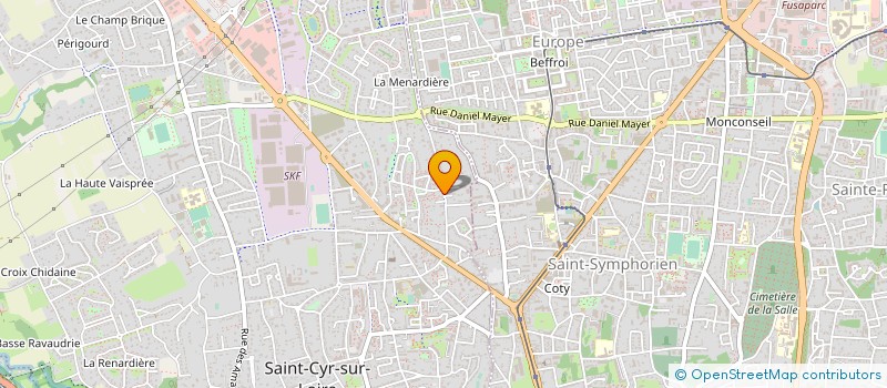 localisation de l'entreprise MONSIEUR CHRISTOPHE PLANTUREUX  SAINT-CYR-SUR-LOIRE