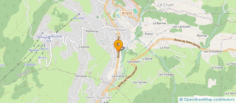 localisation de l'entreprise MONSIEUR CHRISTOPHE PLOUET  COMBLOUX