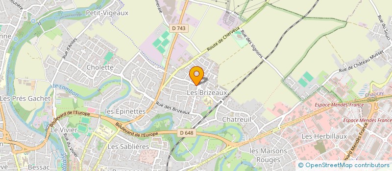 localisation de l'entreprise MONSIEUR CHRISTOPHE PLUSQUELLEC à NIORT