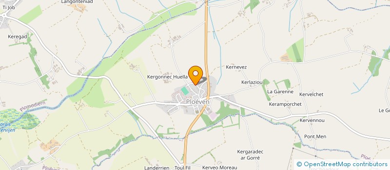 localisation de l'entreprise MONSIEUR CHRISTOPHE POEUF  PLOEVEN