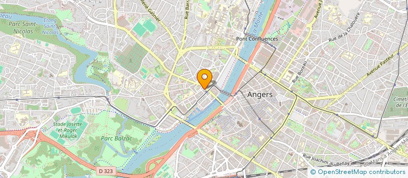 localisation de l'entreprise MONSIEUR CHRISTOPHE POIRAULT à ANGERS