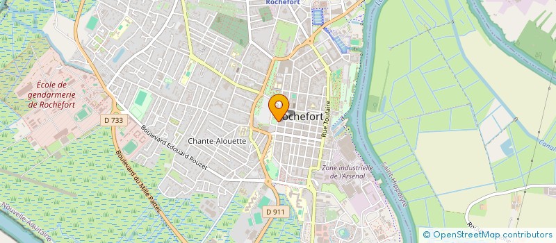 localisation de l'entreprise MONSIEUR CHRISTOPHE POIRIER  ROCHEFORT