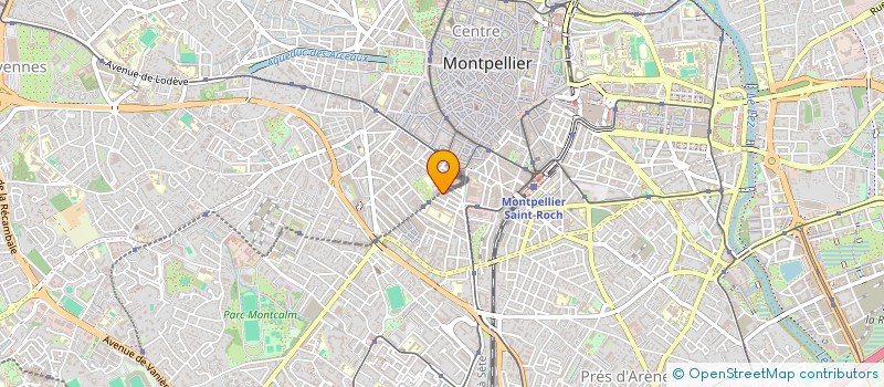 localisation de l'entreprise MONSIEUR CHRISTOPHE POIVRET  MONTPELLIER
