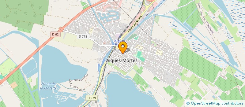 localisation de l'entreprise MONSIEUR CHRISTOPHE POLGE  AIGUES-MORTES