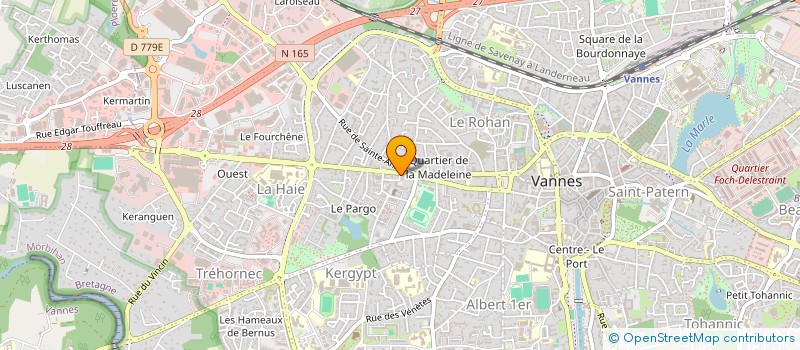 localisation de l'entreprise MONSIEUR CHRISTOPHE POLLINA à VANNES