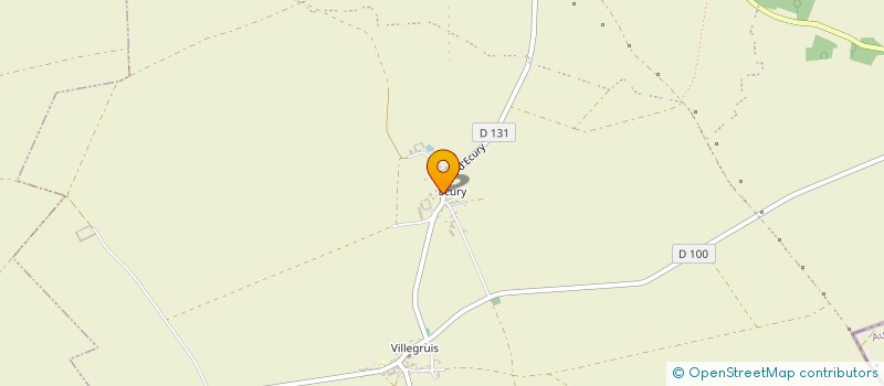 localisation de l'entreprise MONSIEUR CHRISTOPHE POMPON  LOUAN-VILLEGRUIS-FONTAINE