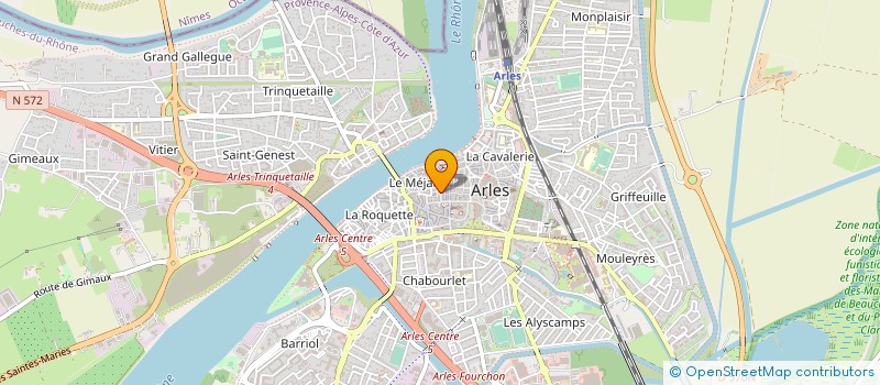 localisation de l'entreprise MONSIEUR CHRISTOPHE PONS  ARLES