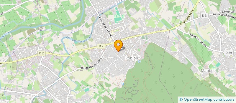 localisation de l'entreprise MONSIEUR CHRISTOPHE PONS  TAILLADES