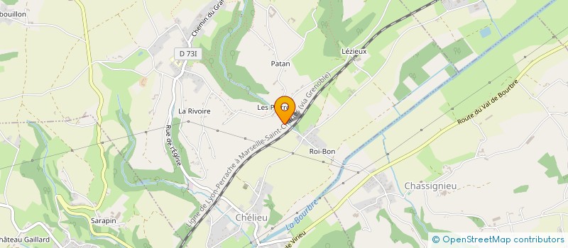 localisation de l'entreprise MONSIEUR CHRISTOPHE PONS  CHELIEU