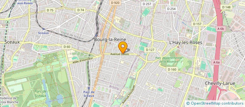 localisation de l'entreprise MONSIEUR CHRISTOPHE POPULAIRE  BOURG-LA-REINE