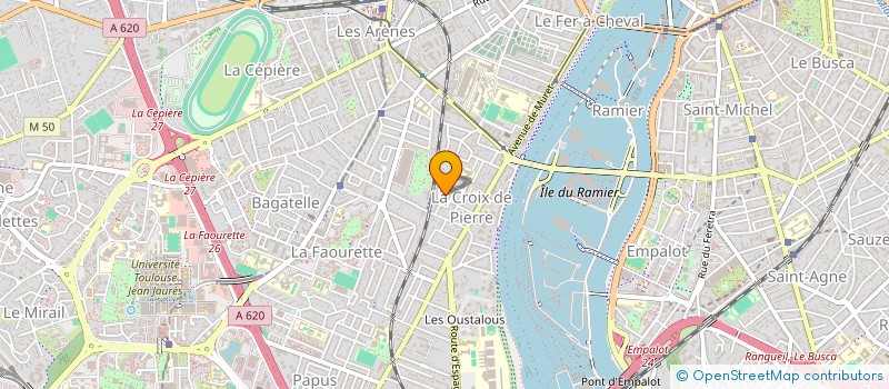 localisation de l'entreprise MONSIEUR CHRISTOPHE PORTA à TOULOUSE
