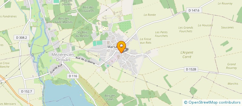 localisation de l'entreprise MONSIEUR CHRISTOPHE PORTENSEIGNE à MEZIERES-EN-DROUAIS